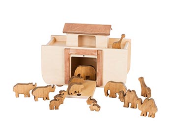 Toy Ark w/ Animal Blocks