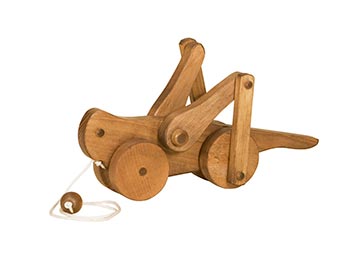 Maple Grasshopper Pull Toy