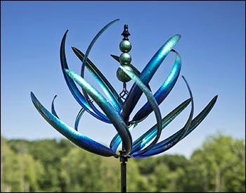 Meadow Stalks Wind Spinner
