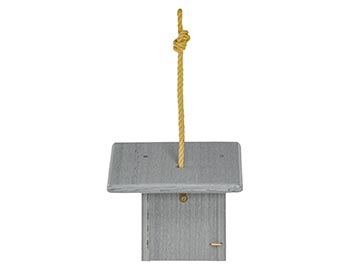 Poly Lumber Heritage Wren Birdhouse w/ Nylon Rope Hanger