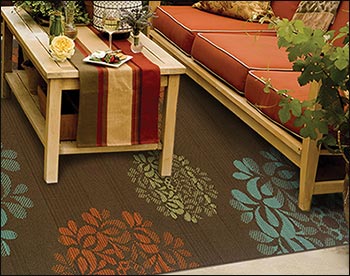 Montego Floral Cluster Rug