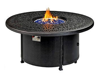 Aluminum 52" Round Fire Table