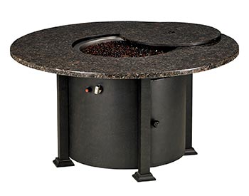 Aluminum 48" Round Fire Table