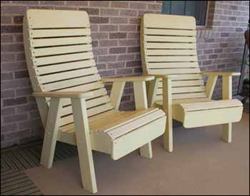 Red Cedar Royal Highback Patio Chair