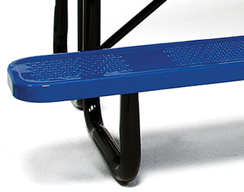 Standard Perforated Metal Picnic Table