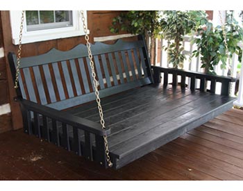 Southern Yellow Pine Royal English Garden Swingbed