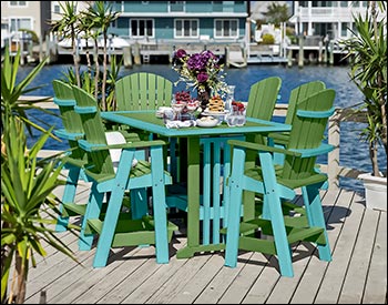 Poly Lumber 7 Pc. Patio Dining Set