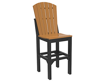 Poly Lumber Adirondack Bar Chair