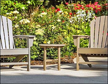 Poly Lumber Classic Round Side Table