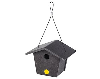 Poly Lumber Classic Wren Birdhouse w/ Cable Hanger