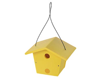 Poly Lumber Classic Wren Birdhouse w/ Cable Hanger