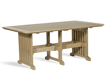 Poly Lumber 72" Rectangular Table