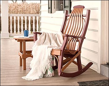 Poly Lumber 2 Pc. Rocking Chair Set