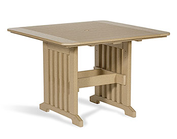 Poly Lumber Square Table