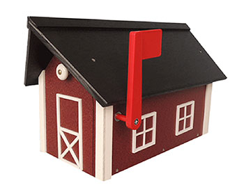 Custom Color Poly-Lumber Standard Mailbox