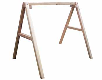 Red Cedar A-Frame Swing Stand