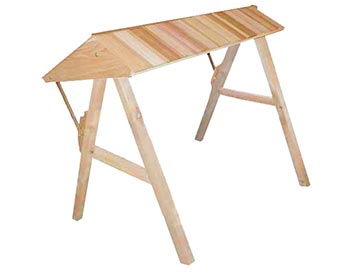 Red Cedar A-Frame Swing Stand w/ Cedar Canopy