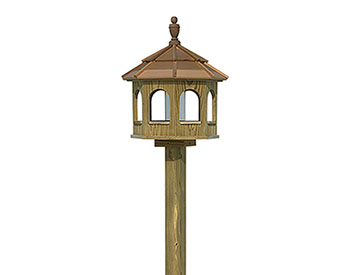 Greyfield Gazebo Birdfeeder