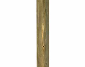 Pressure Treated Wood Mounting Post