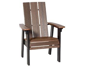 Poly Lumber Modern Patio Chair