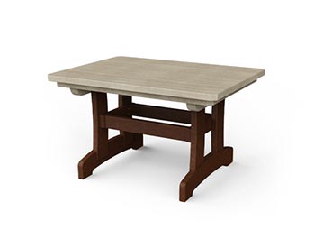 Poly Lumber Rectangular Coffee Table