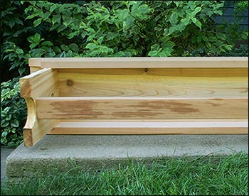 5 Cedar 1805 Traditional Heavy Duty Bench