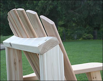 Red Cedar Keystone Adirondack Chair