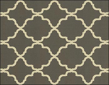 Riviera Lattice Rug - Grey