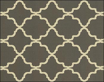 Riviera Lattice Rug - Grey