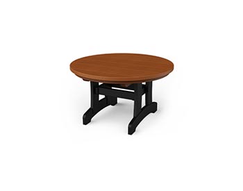 Poly Lumber Round Coffee Table