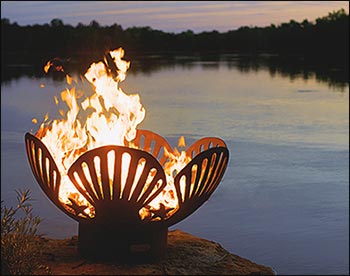 SeaSide Carbon Steel Fire Pit