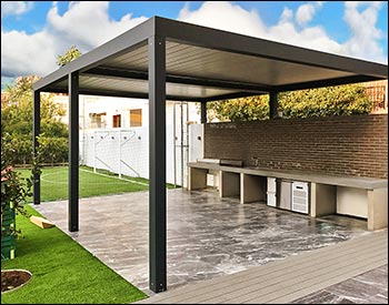 Aluminum Louvered Pergola 400 