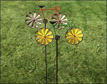 Speedy Bicycle Wind Spinner