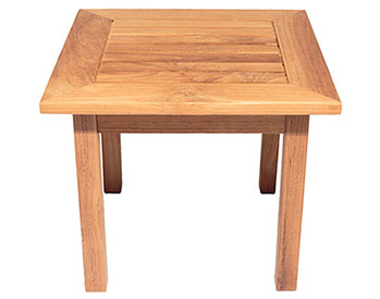 20" Teak Side Table