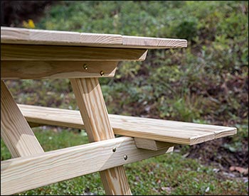 Beer, Butt, and Burger Picnic Table