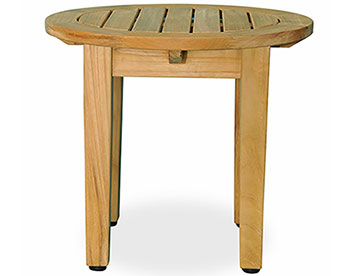 Teak Round Side Table