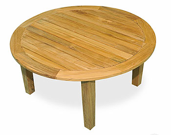 Teak Round Coffee Table