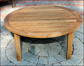 Teak Round Coffee Table