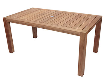 Teak Rectangular Dining Table