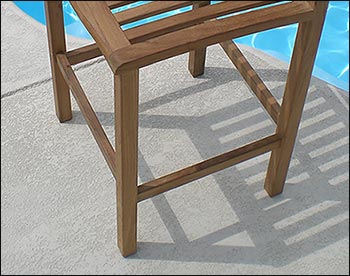 Teak Bar Chair