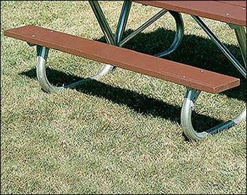 Extra Heavy-Duty Bolt-Thru Picnic Table