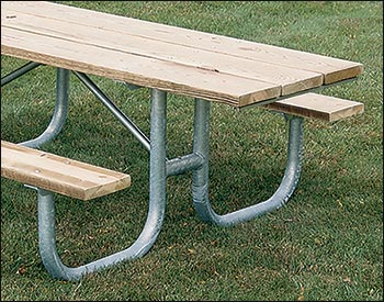 Heavy-Duty Accessible Picnic Table
