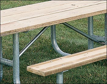 Extra Heavy-Duty Accessible Picnic Table