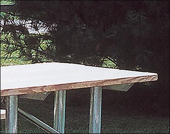 Extra Heavy-Duty Shelter Double Accessible Picnic Table