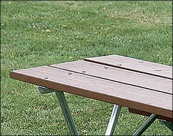 Heavy-Duty Bolt-Thru Picnic Table