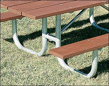 Extra Heavy-Duty Shelter Picnic Table