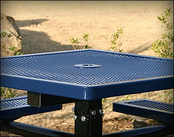 46" Regal Metal Picnic Table