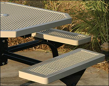 46" Regal Metal Picnic Table