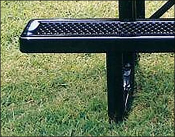 Portable Regal Wheelchair Accessible Metal Picnic Table