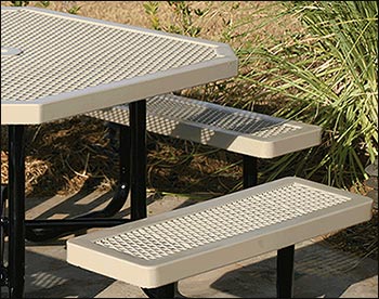 46" Regal Metal Picnic Table